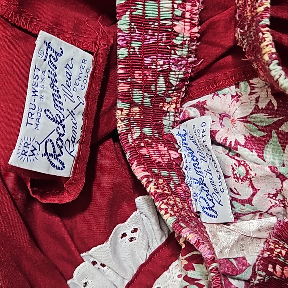 Vintage 70βs Rockmount Ranch Wear Square Dance Set - Picture 16 of 16